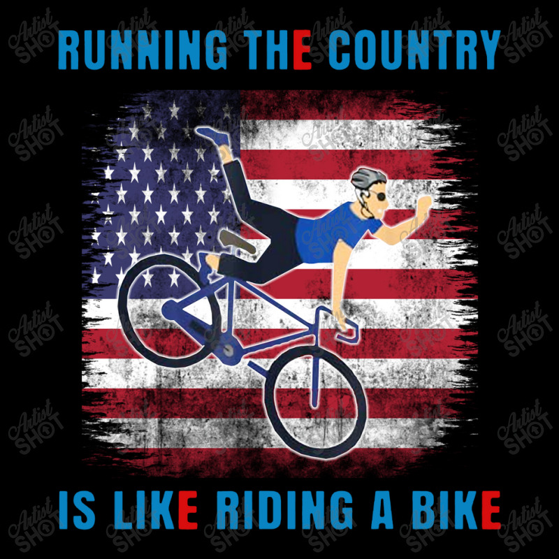 Biden Running The Country Is Like Riding A Bike Lightweight Hoodie | Artistshot