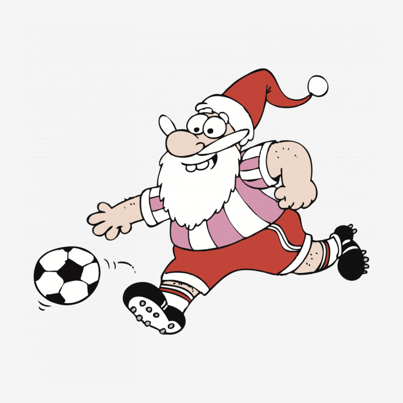 Santa Claus Is Playing Football Accessory Pouches | Artistshot