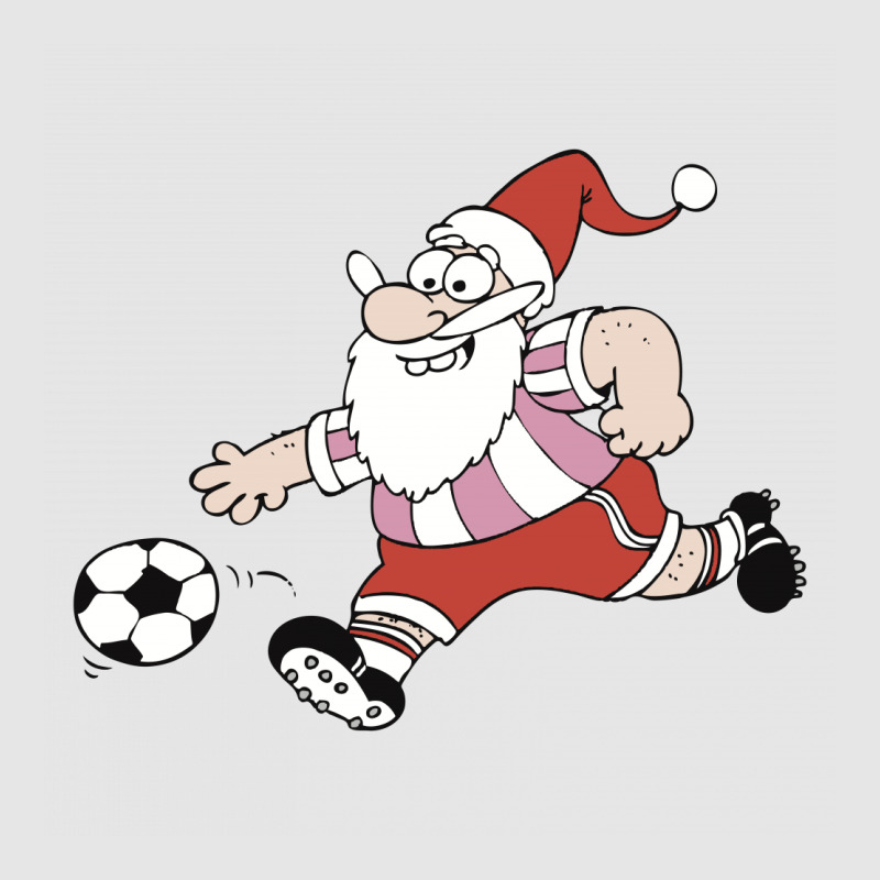 Santa Claus Is Playing Football Full-length Apron | Artistshot