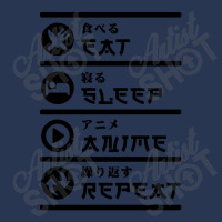 Eat Japan Tee Funny Black Sleep Men Denim Jacket | Artistshot