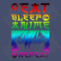 Eat Sleep Anime Repeat Tee Funny Vintage Short | Artistshot