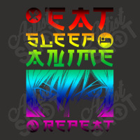 Eat Sleep Anime Repeat Tee Funny Champion Hoodie | Artistshot