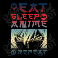 Eat Sleep Anime Repeat Tee Funny Zipper Hoodie | Artistshot