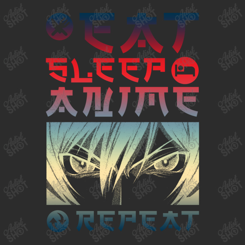 Eat Sleep Anime Repeat Tee Funny Exclusive T-shirt | Artistshot