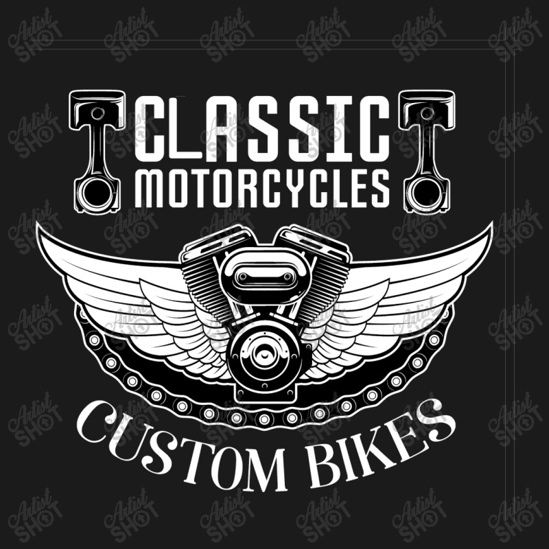 American Motorcycle Tshirts Custom Classic Racing Full-length Apron | Artistshot