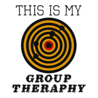 This Is My Group Therapy Shooting Target V-neck Tee | Artistshot