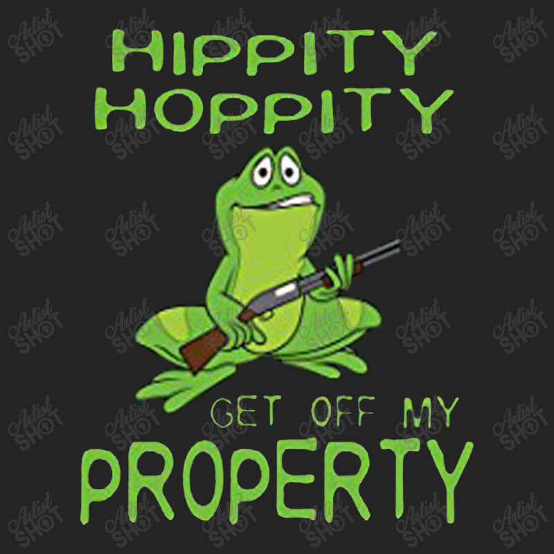 Hippity Hoppity Abolish Private Property 3/4 Sleeve Shirt by ngiwonengen | Artistshot