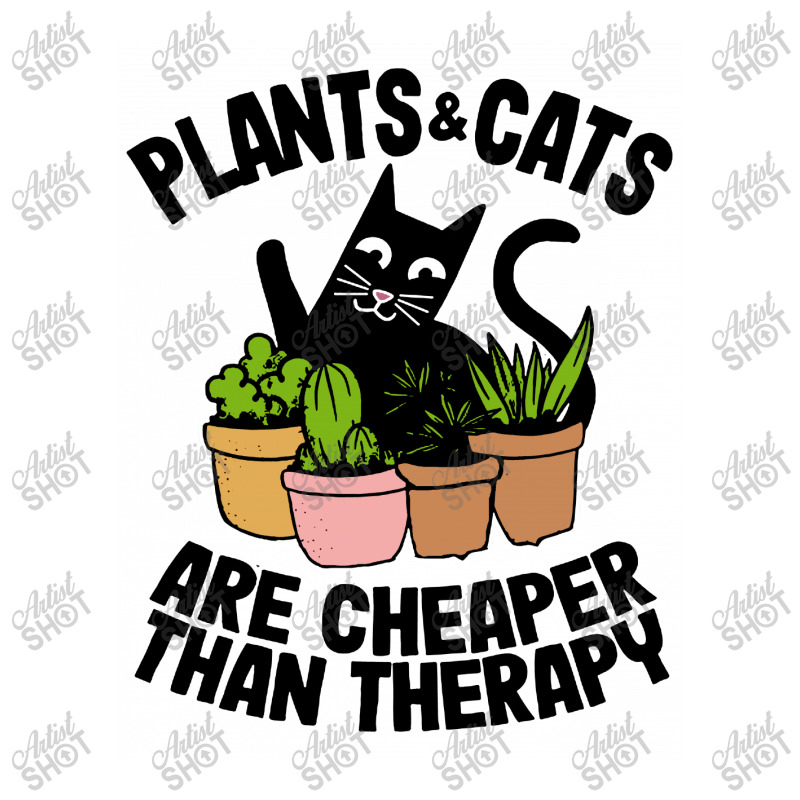 Plants & Cats Are Cheaper Than Therapy Gardening Crop Top by Kimochi | Artistshot