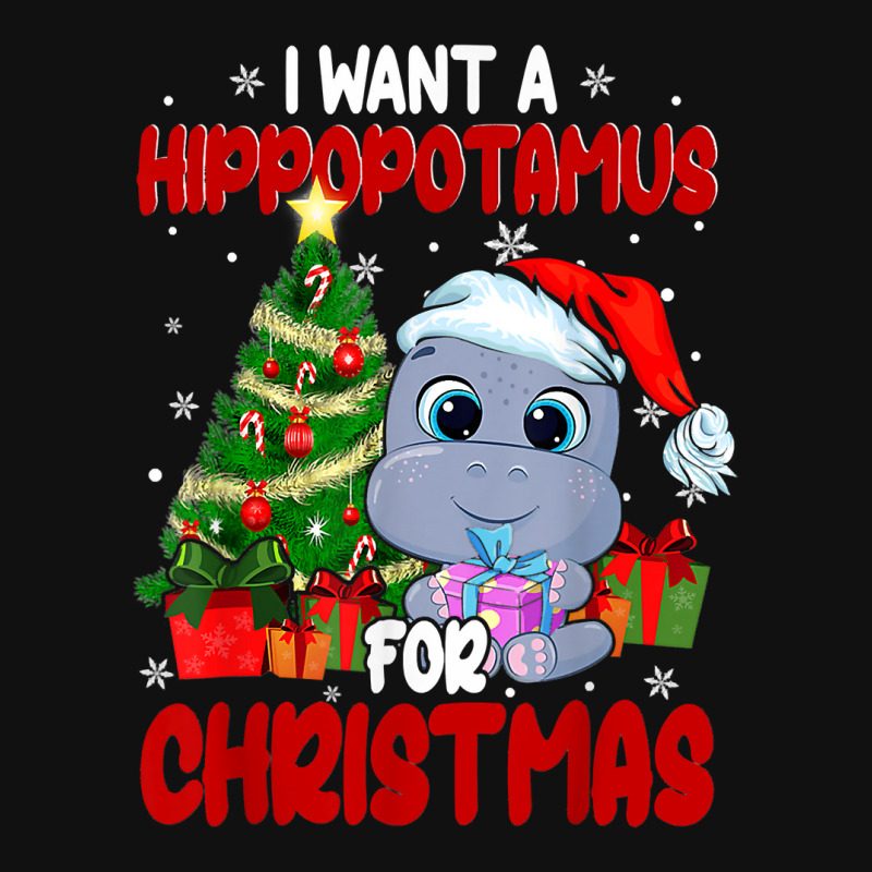 Hippopotamus I Want A Hippopotamus For Christmas Funny Xmas 363 Hippo Iphone 13 Pro Max Case | Artistshot