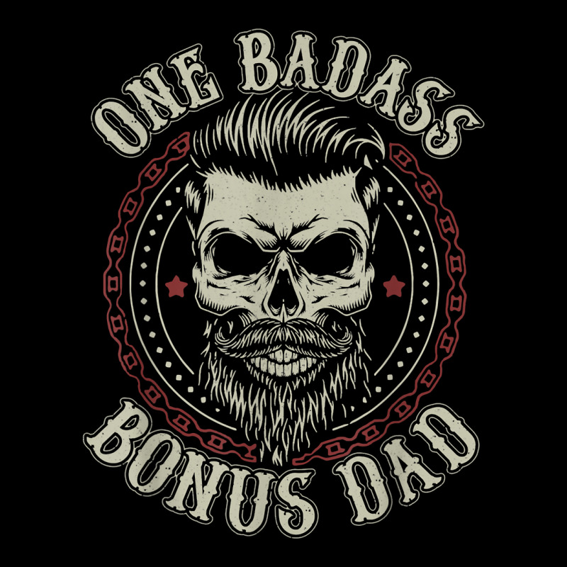 Mens One Badass Bonus Dad Birthday Step Dad Father's Day Tee T Shirt Men's Long Sleeve Pajama Set by norhannuchols | Artistshot