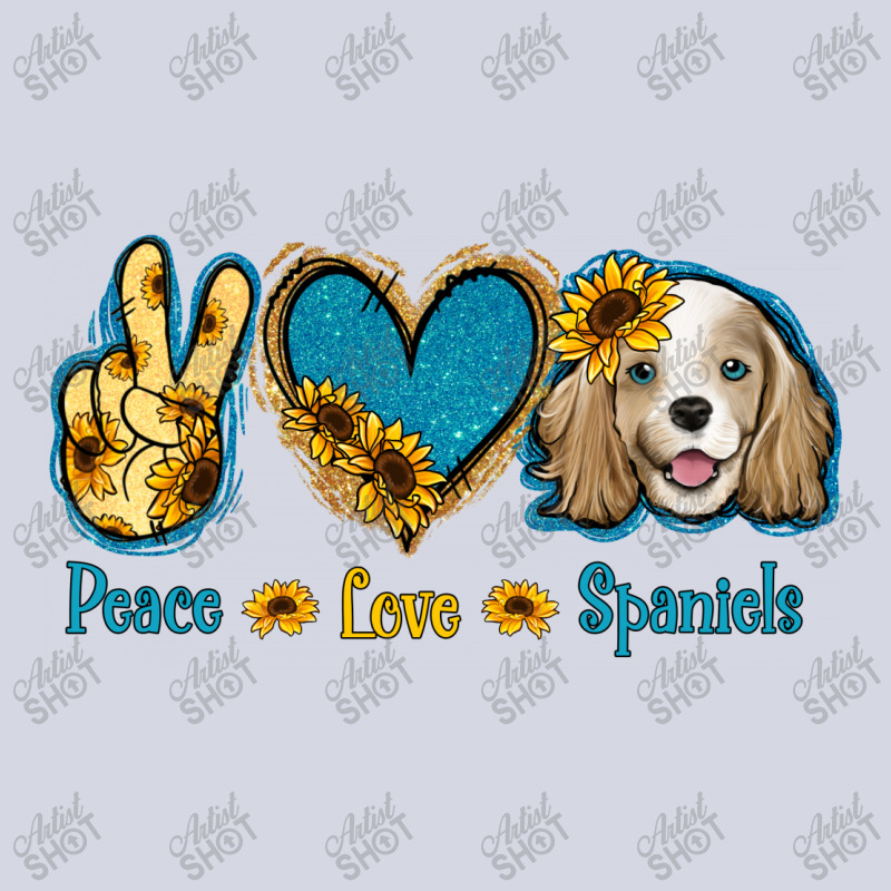 Peace Love Cocker Spaniel Fleece Short by Jasminsmagicworld | Artistshot