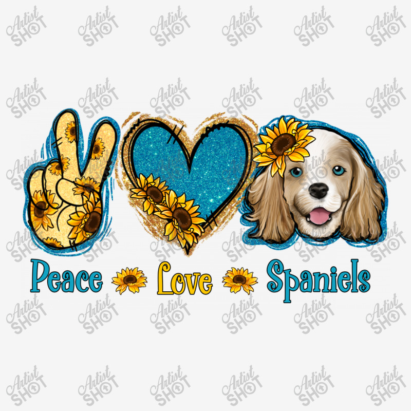 Peace Love Cocker Spaniel Classic T-shirt by Jasminsmagicworld | Artistshot