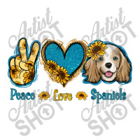 Peace Love Cocker Spaniel Men's T-shirt Pajama Set | Artistshot