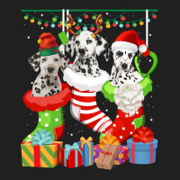 Dalmatian Dog Dalmatian Christmas Socks Funny Xmas Pajama Pet Puppy 49 Ladies Polo Shirt | Artistshot