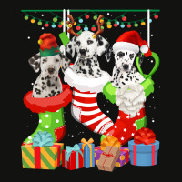 Dalmatian Dog Dalmatian Christmas Socks Funny Xmas Pajama Pet Puppy 49 Scorecard Crop Tee | Artistshot