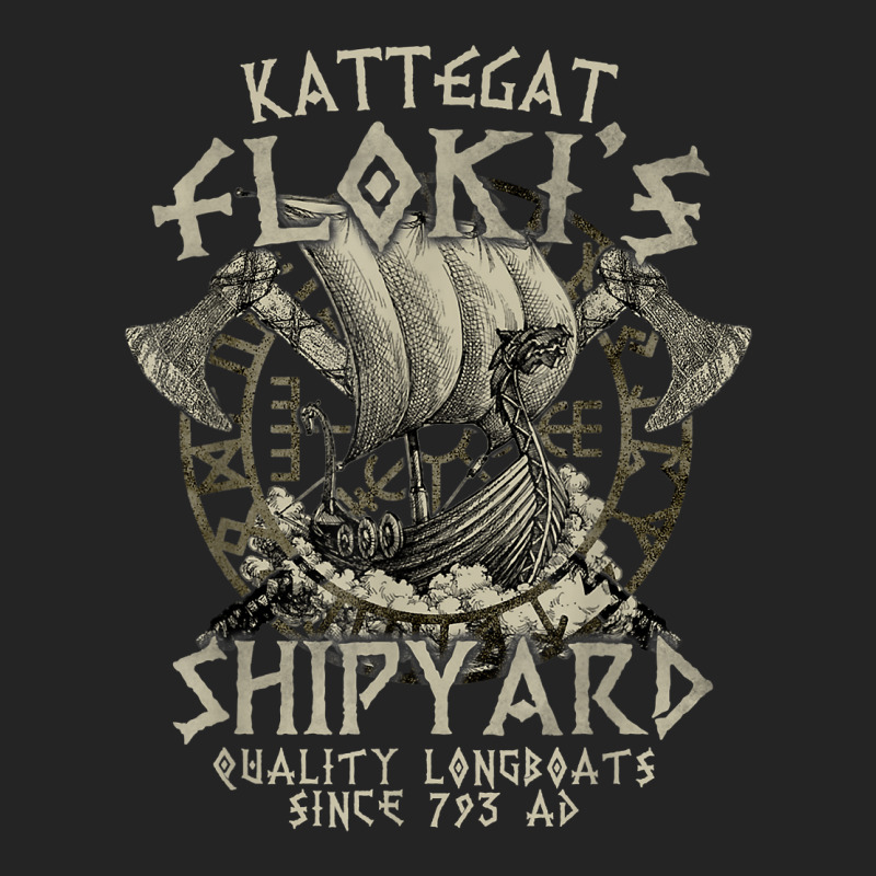 Kattegat Floki's Shipyards Quality Longboats Since 793 Ad T Shirt 3/4 Sleeve Shirt | Artistshot