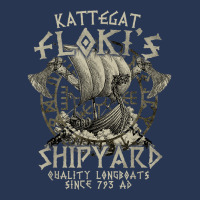 Kattegat Floki's Shipyards Quality Longboats Since 793 Ad T Shirt Men Denim Jacket | Artistshot