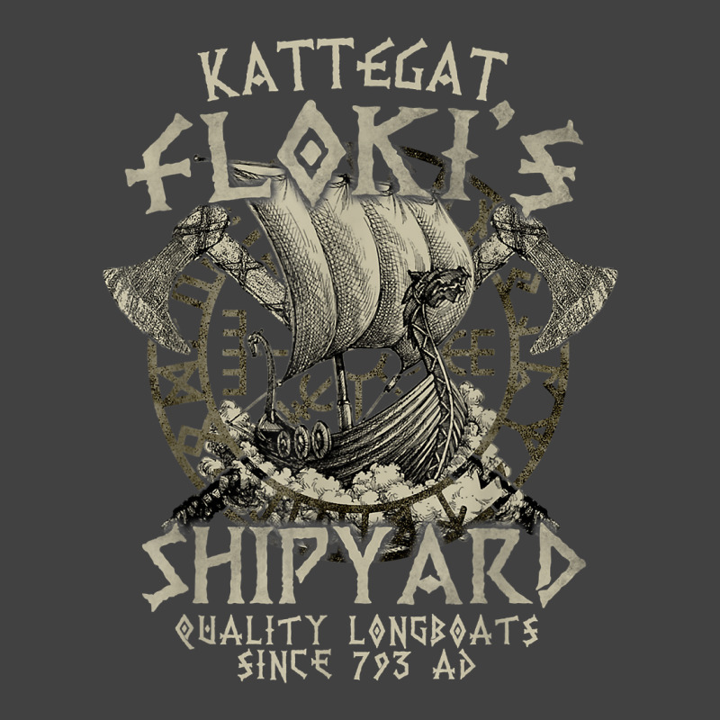 Kattegat Floki's Shipyards Quality Longboats Since 793 Ad T Shirt Vintage T-shirt | Artistshot