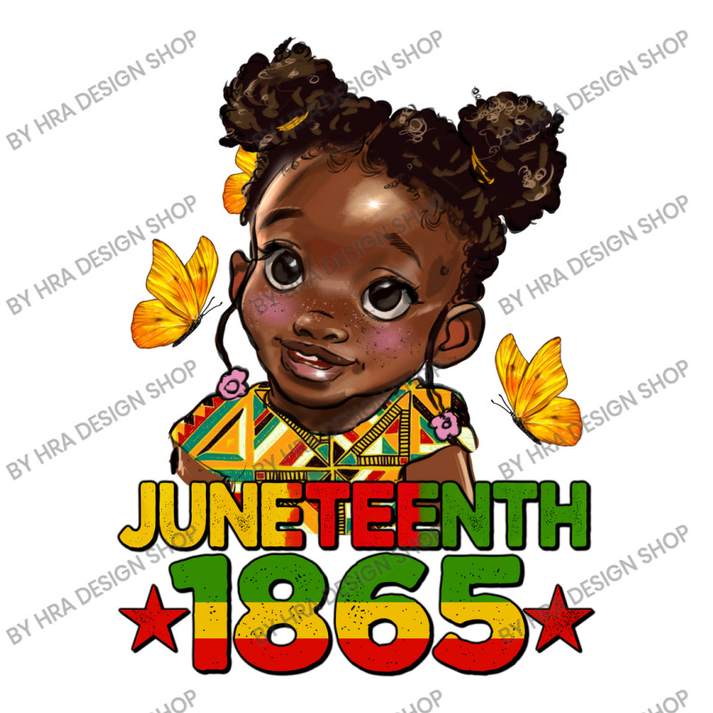 Juneteenth 1865 Afro Girl Women's V-neck T-shirt | Artistshot
