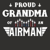 Proud Grandma Of An Airman Tee Veteran's Day Awesome Champion Hoodie | Artistshot