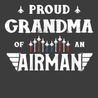 Proud Grandma Of An Airman Tee Veteran's Day Awesome Men's Polo Shirt | Artistshot