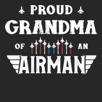 Proud Grandma Of An Airman Tee Veteran's Day Awesome Men's T-shirt Pajama Set | Artistshot