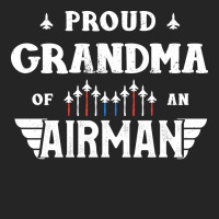 Proud Grandma Of An Airman Tee Veteran's Day Awesome Unisex Hoodie | Artistshot