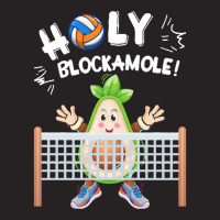 Funny Volleyball Lovers T  Shirt Holy Blockamole Funny Avocado Blocker Vintage Cap | Artistshot