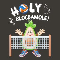 Funny Volleyball Lovers T  Shirt Holy Blockamole Funny Avocado Blocker Bucket Hat | Artistshot