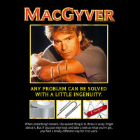 Macgyver Original Series Ingenuity T Shirt Lightweight Hoodie | Artistshot