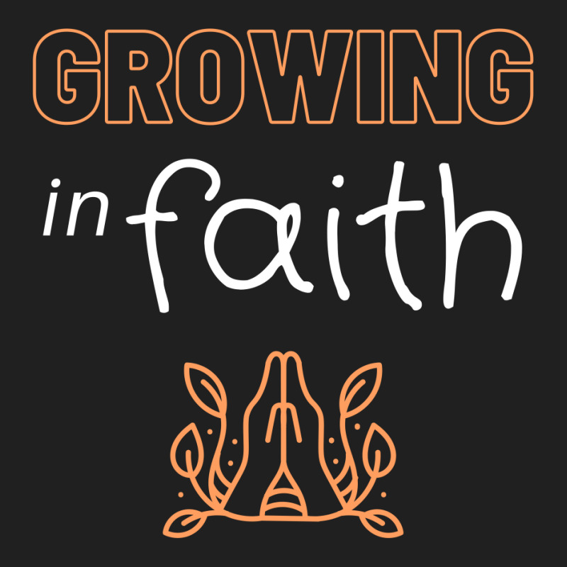 Growing In Faith Ladies Polo Shirt | Artistshot