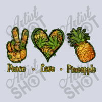 Peace Love Pineapple Fleece Short | Artistshot