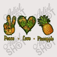 Peace Love Pineapple Pocket T-shirt | Artistshot