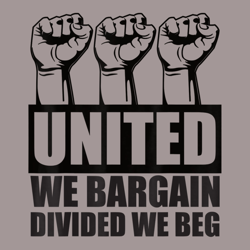 United We Bargain, Divided We Beg   Labor Union Protest T Shirt Vintage Short | Artistshot