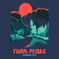 Twin Peaks Classic Tonal Color Pop Poster Sweatshirt Ladies Denim Jacket | Artistshot