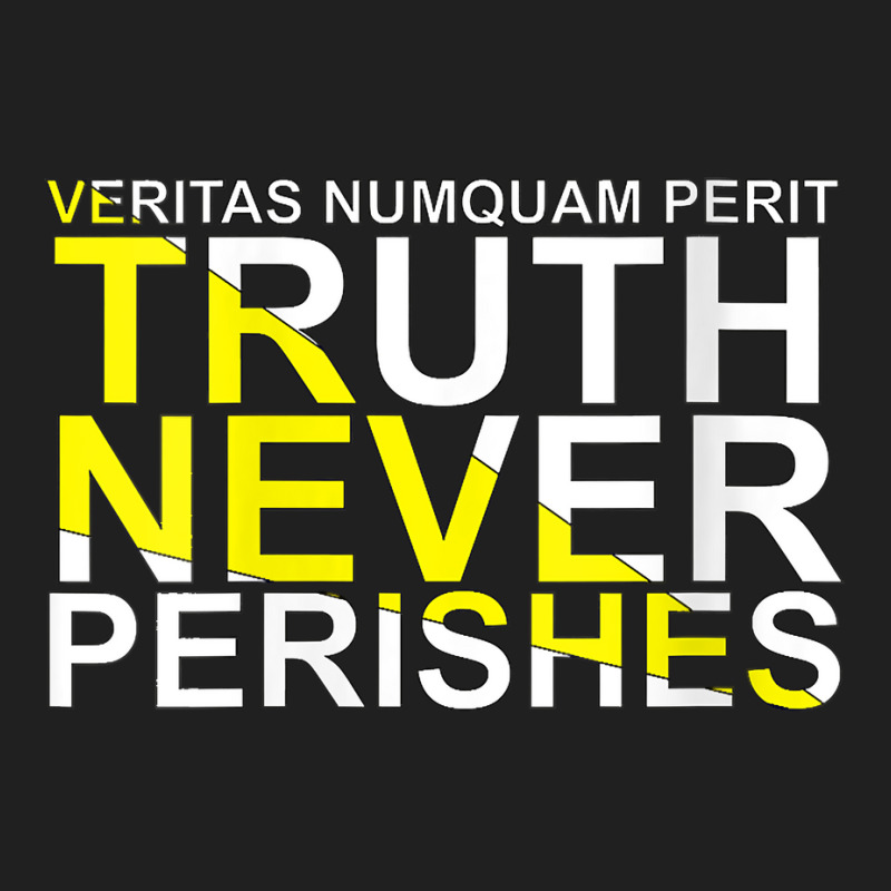 Womens Veritas Numquam Perit   Truth Never Perishes Fot Men Women V Ne Ladies Polo Shirt by abdurrehmancappucci | Artistshot