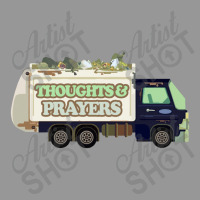 Thoughts & Prayers Garbage Truck Funny Nihilism Design Women's V-neck T-shirt | Artistshot