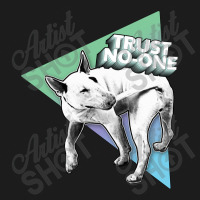 Trust No One Nihilist Dog Design Hoodie & Jogger Set | Artistshot