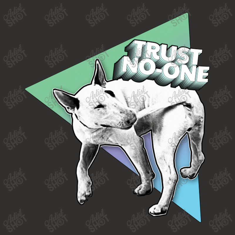 Trust No One Nihilist Dog Design Champion Hoodie by oragumun | Artistshot