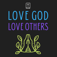 Love God Love Others Ladies Polo Shirt | Artistshot