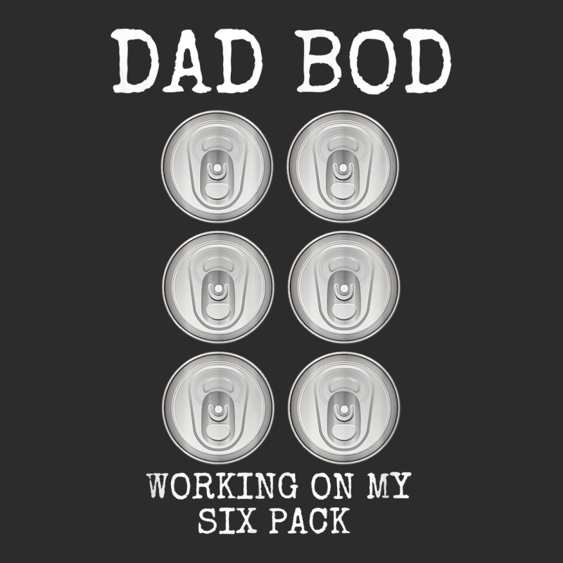 Mens Dad Bod Working On My Six Pack Funny Beer Father's Day Gift T Shi Exclusive T-shirt by franceskagilland | Artistshot