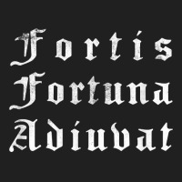 Fortis Fortuna Adiuvat Latin Phrase T Shirt Ladies Polo Shirt | Artistshot