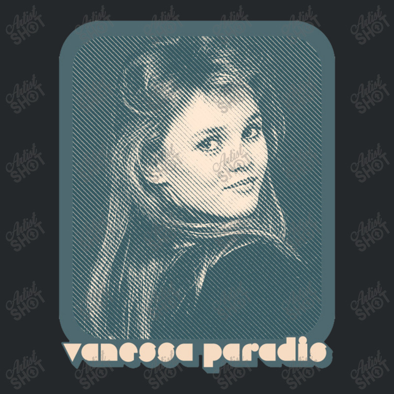 Vanessa Paradis Retro Style 80s Francophile Design Crewneck Sweatshirt | Artistshot