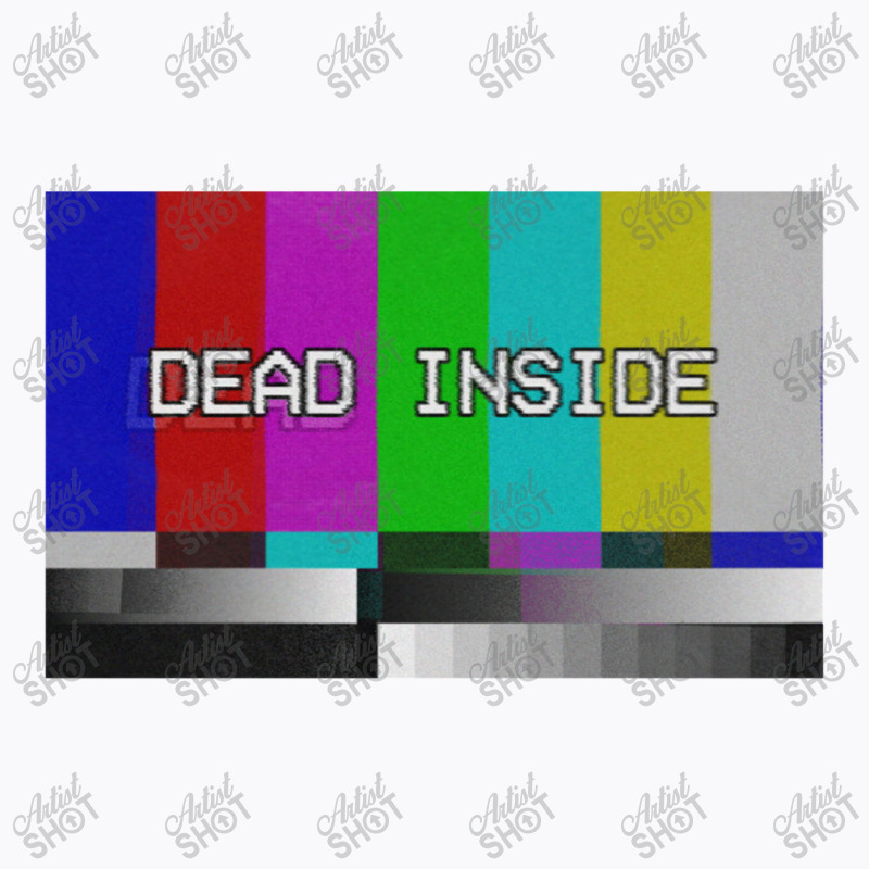 Vaporwave Dead Inside Test Card Vhs Nihilism Artwork T-Shirt by oragumun | Artistshot