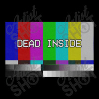 Vaporwave Dead Inside Test Card Vhs Nihilism Artwork Men's Long Sleeve Pajama Set | Artistshot