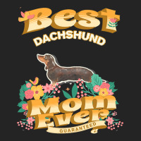 Dog Moms T  Shirt Best Black & Tan Dachshund Mom   Dog Mom, Dog Owner 3/4 Sleeve Shirt | Artistshot