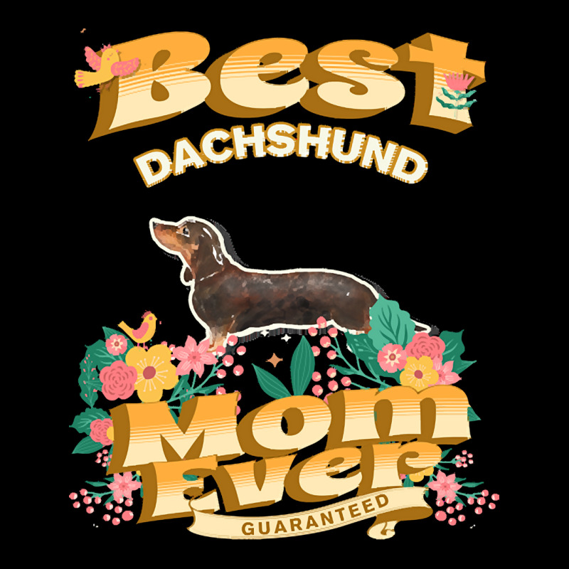 Dog Moms T  Shirt Best Black & Tan Dachshund Mom   Dog Mom, Dog Owner Men's 3/4 Sleeve Pajama Set by kanekoelpin141 | Artistshot