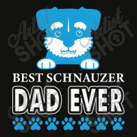 Dog Vintage Best Schnauzer Dad Ever Scorecard Crop Tee | Artistshot