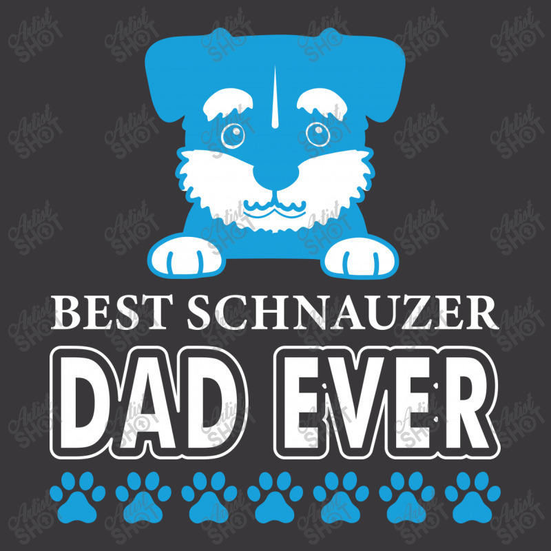 Dog Vintage Best Schnauzer Dad Ever Ladies Curvy T-shirt | Artistshot