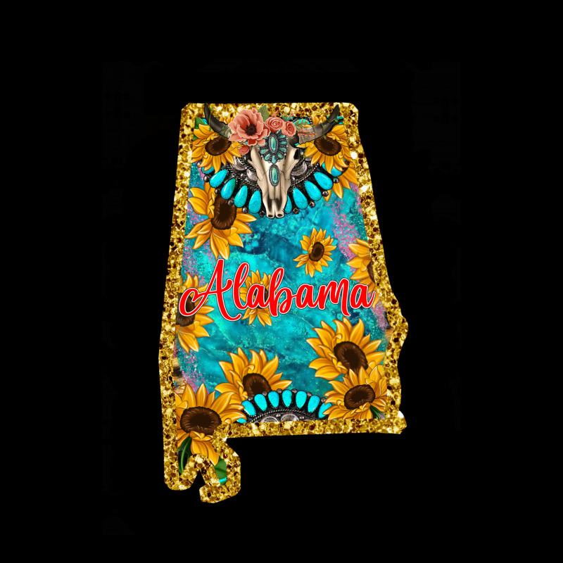 Sunflower Alabama Map Fleece Short | Artistshot